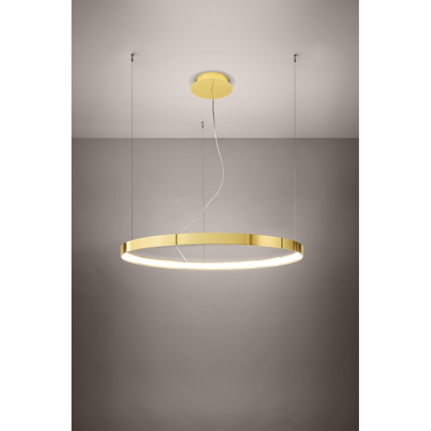 Thoro TH.246 - LED-kattokruunu johdossa RIO LED/50W/230V CRI 90 3000K halkaisija 78 cm kulta