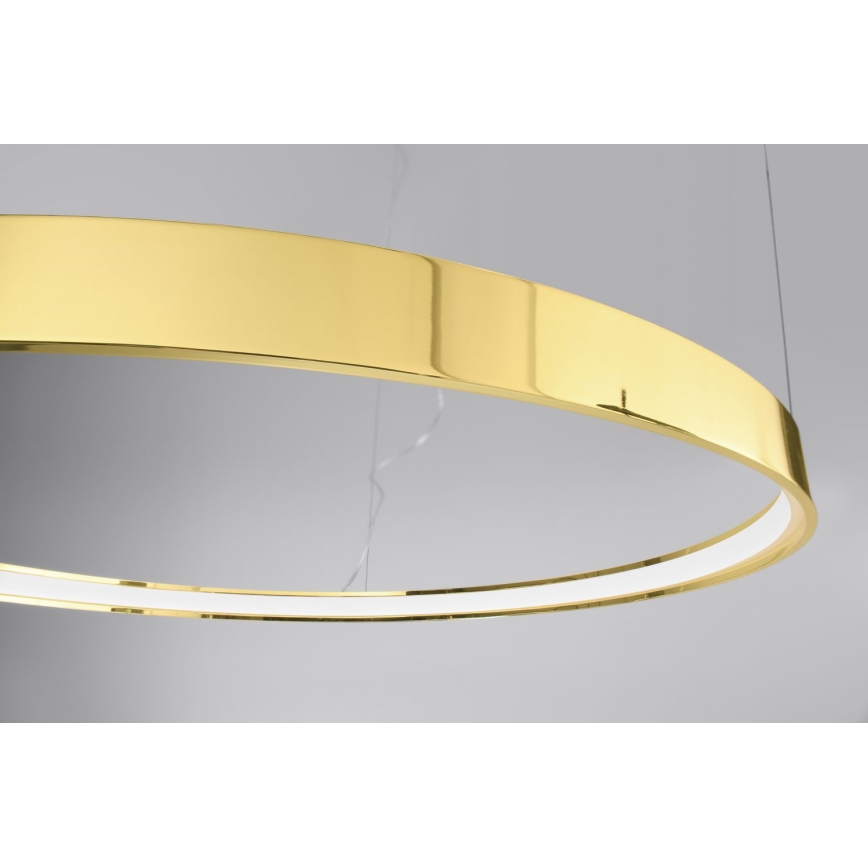 Thoro TH.246 - LED-kattokruunu johdossa RIO LED/50W/230V CRI 90 3000K halkaisija 78 cm kulta