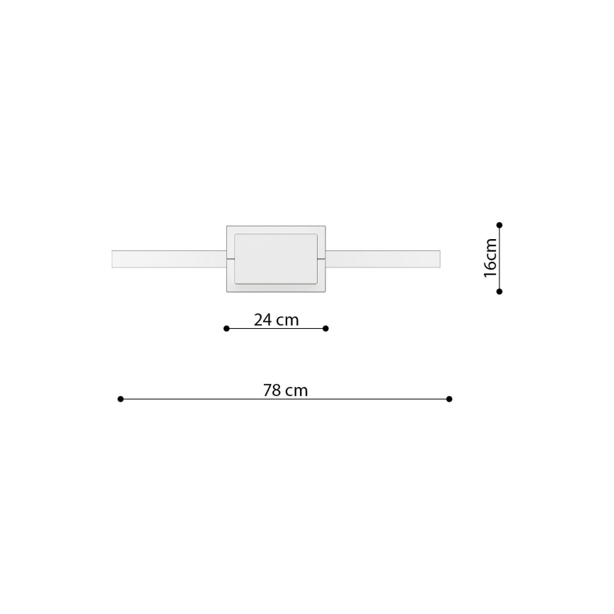 Thoro TH.248 - LED-kattokruunu johdossa RIO LED/50W/230V CRI 90 3000K halkaisija 78 cm kulta