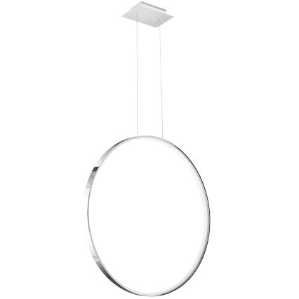 Thoro TH.249 - LED-kattokruunu johdossa RIO LED/50W/230V CRI 90 4000K halkaisija 78 cm kiiltävä kromi
