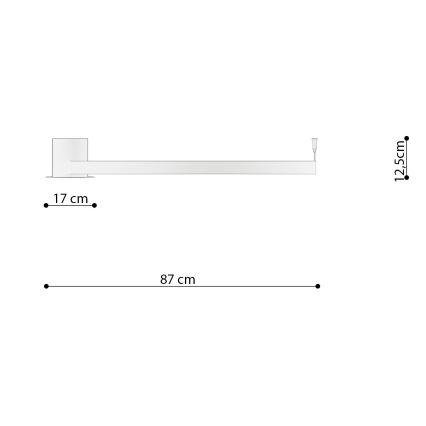 Thoro TH.252 - LED-kattovalaisin RIO LED/50W/230V CRI 90 3000K halkaisija 78 cm kulta