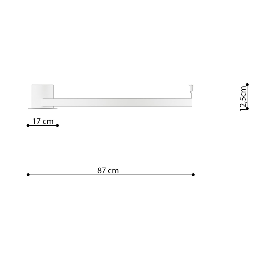 Thoro TH.252 - LED-kattovalaisin RIO LED/50W/230V CRI 90 3000K halkaisija 78 cm kulta