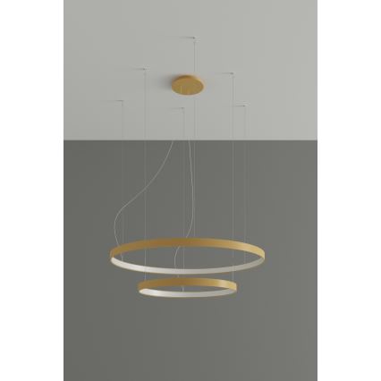 Thoro TH.268 - LED-kattokruunu johdossa RIO LED/80W/230V CRI 95 4000K kulta