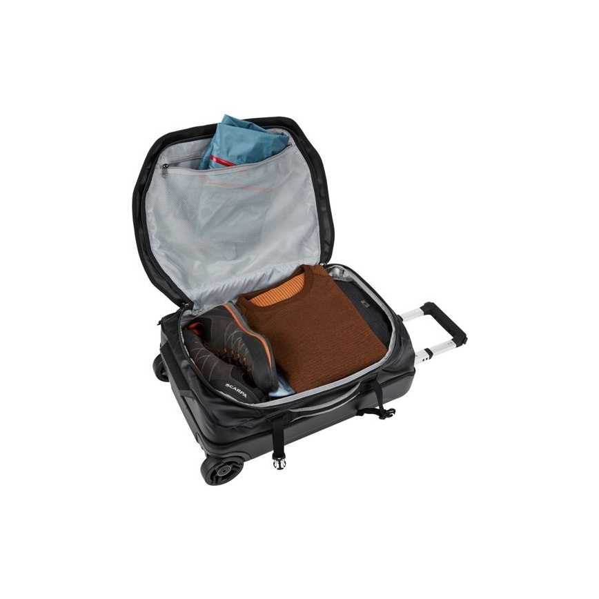 Thule TL-TCCO122K - Urheilulaukku pyörillä Chasm 40 l musta