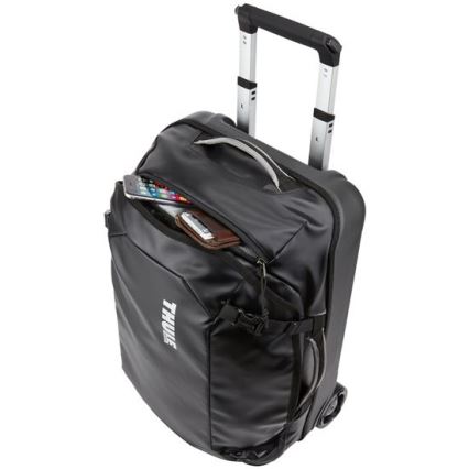 Thule TL-TCCO122K - Urheilulaukku pyörillä Chasm 40 l musta