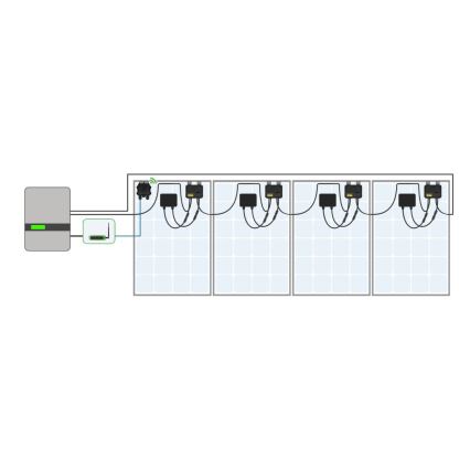 Tigo TS4-A-O 700W - Aurinkopaneelien optimoija, 1,2m kaapeli, MC4