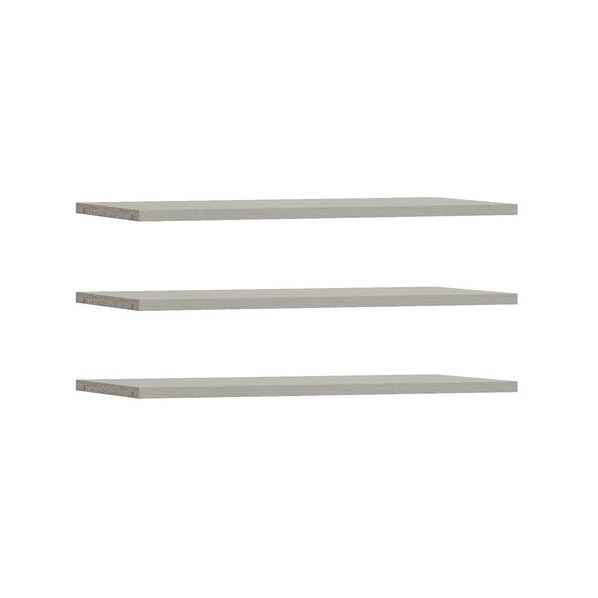 TIRO-hyllysetti, 3 kpl, harmaa