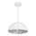 Top Light Apolo 30B - Kattokruunu johdossa APOLO 1xE27/40W/230V valkoinen/hopea