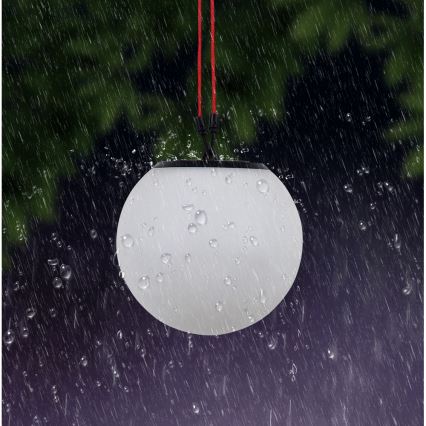 Top Light BALL RGB RC - LED RGB himmennettävä aurinkovalaisin BALL LED/1,2W/3,7V IP44 1800 mAh + kaukosäädin