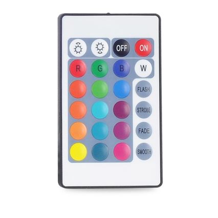 Top Light BALL RGB RC - LED RGB himmennettävä aurinkovalaisin BALL LED/1,2W/3,7V IP44 1800 mAh + kaukosäädin