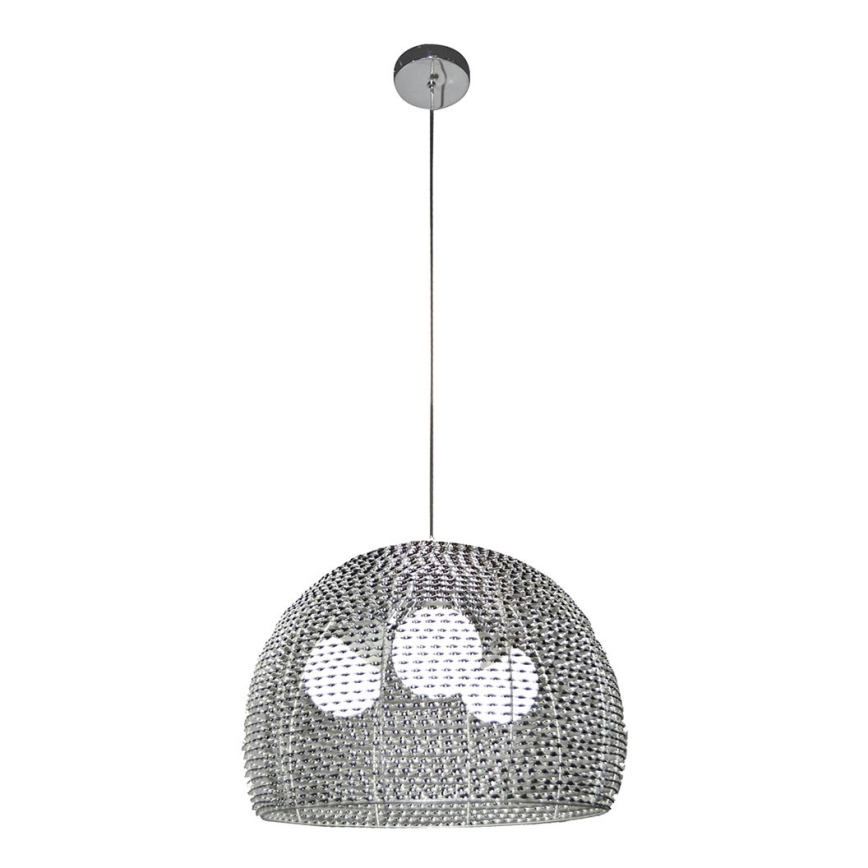 Top Light Davos 50 - Kattokruunu DAVOS 3xE27/60W/230V kiiltävä kromi