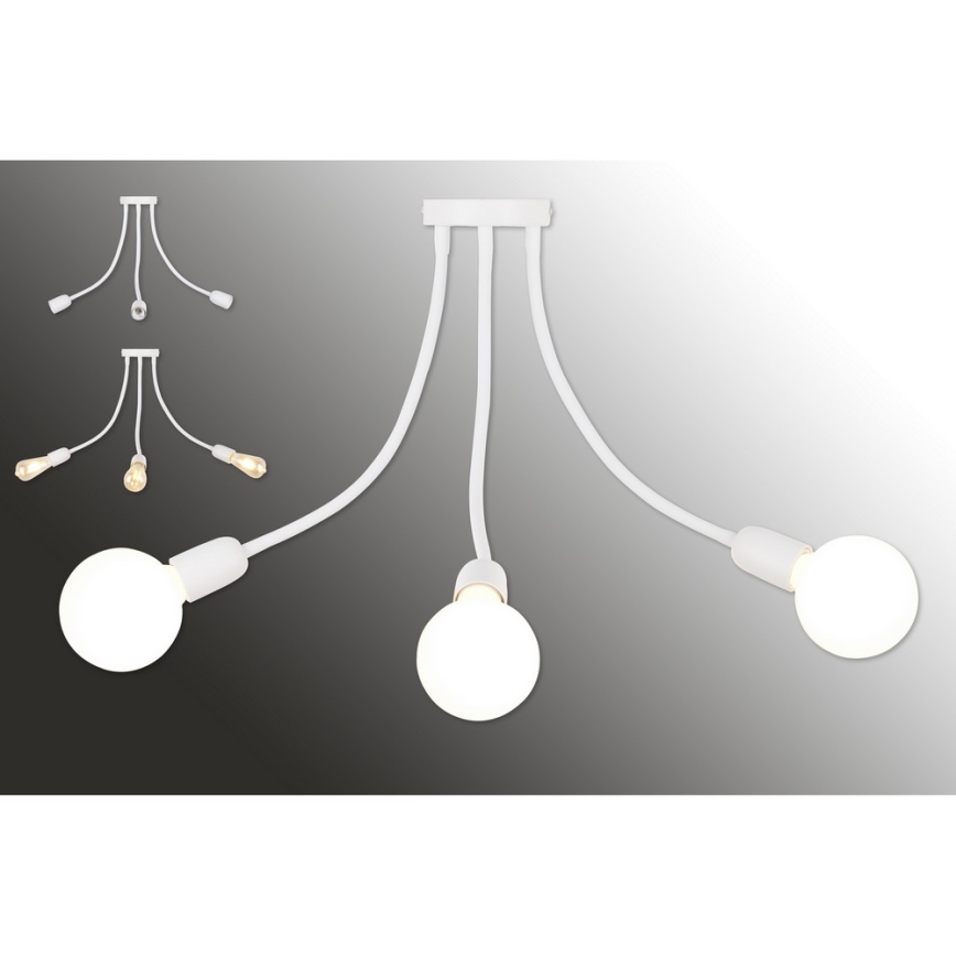 Top Light Galileo 3 B - Riippukattokruunu 3xE27/40W/230V