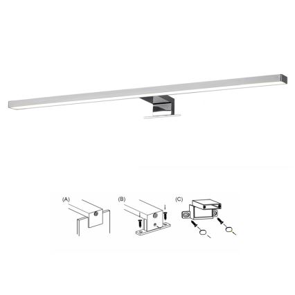 Top Light GILA LED XL - Kylpyhuoneen LED-peilivalo GILA LED/8W/230V IP44