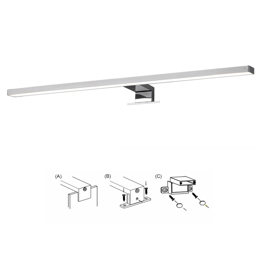 Top Light GILA LED XL - Kylpyhuoneen LED-peilivalo GILA LED/8W/230V IP44