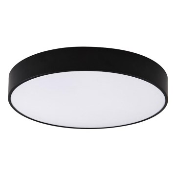 Top Light - Himmennettävä kylpyhuoneen LED-kattovalaisin PETAL LED/48W/230V IP44 3000-6500K halkaisija 48 cm musta + kauko-ohjaus