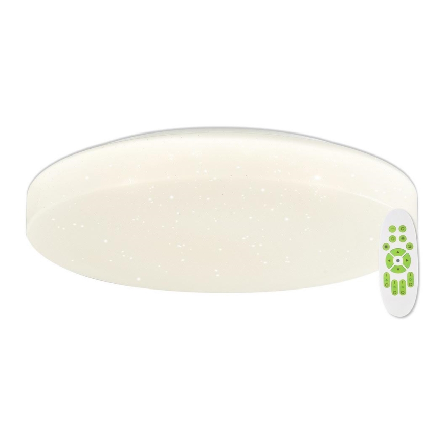 Top Light - Himmennettävä kylpyhuoneen LED-kattovalaisin TWISTER LED/51W/230V IP44 + kauko-ohjaus