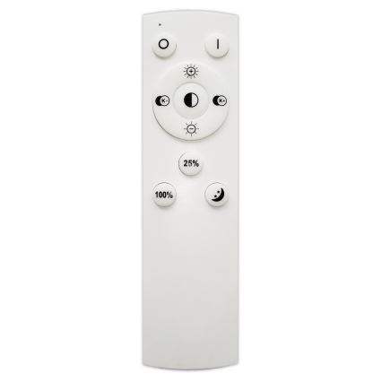 Top Light - Himmennettävä LED-kattokruunu johdossa SATURN LED/30W/230V 3000-6500K musta + kauko-ohjaus