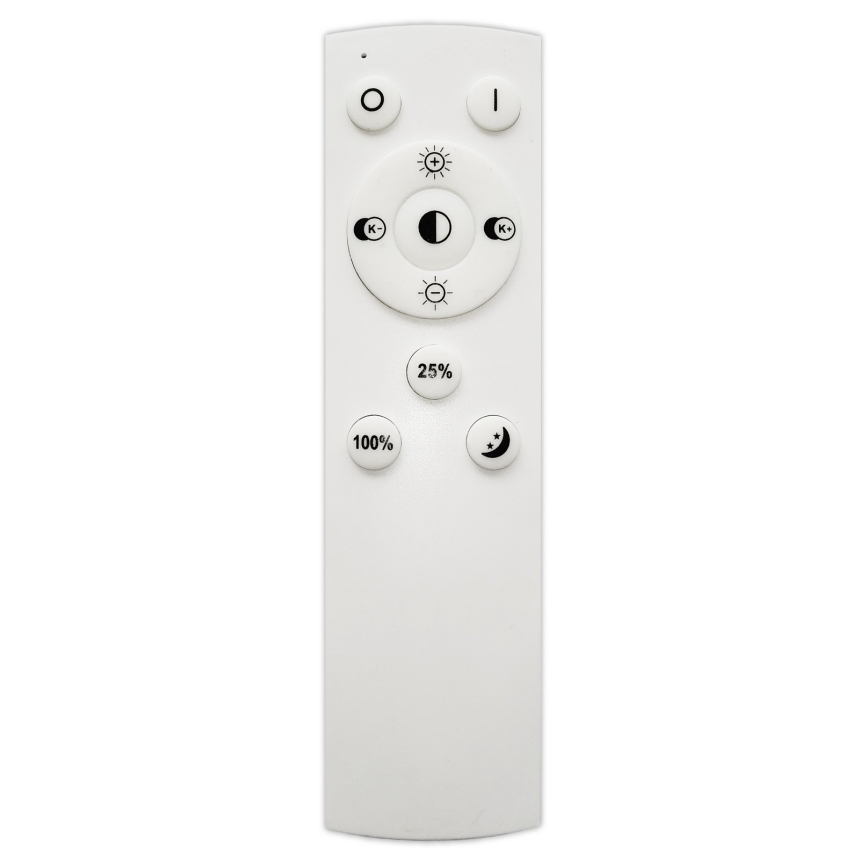 Top Light - Himmennettävä LED-kattokruunu johdossa SATURN LED/30W/230V 3000-6500K musta + kauko-ohjaus