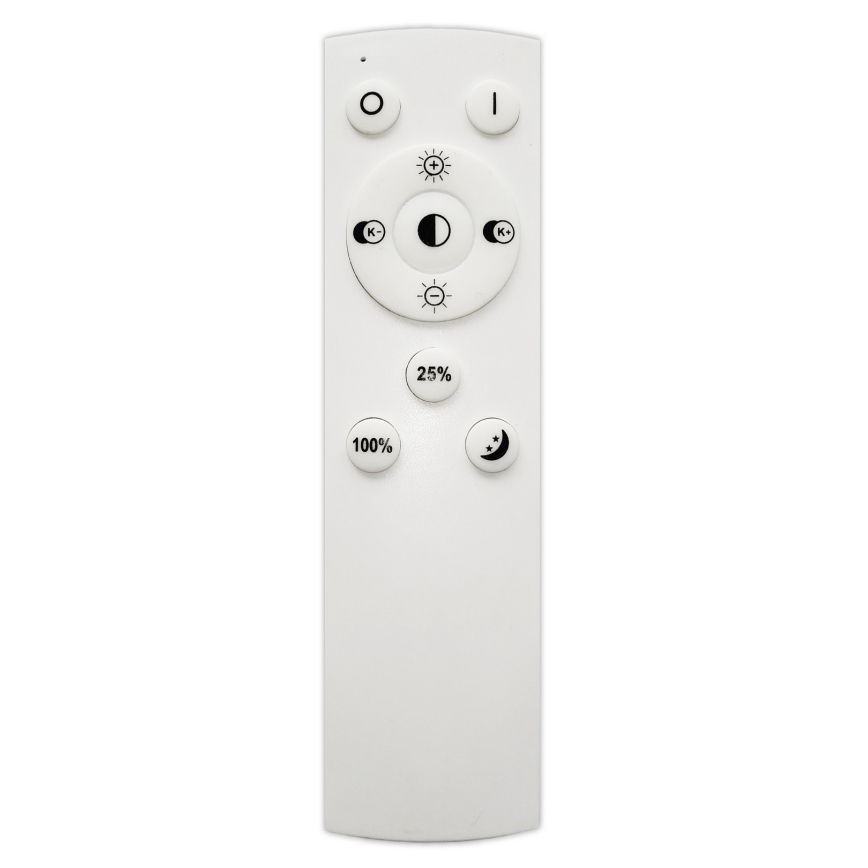 Top Light - Himmennettävä LED-kattokruunu johdossa LINE LED/30W/230V musta + kauko-ohjaus