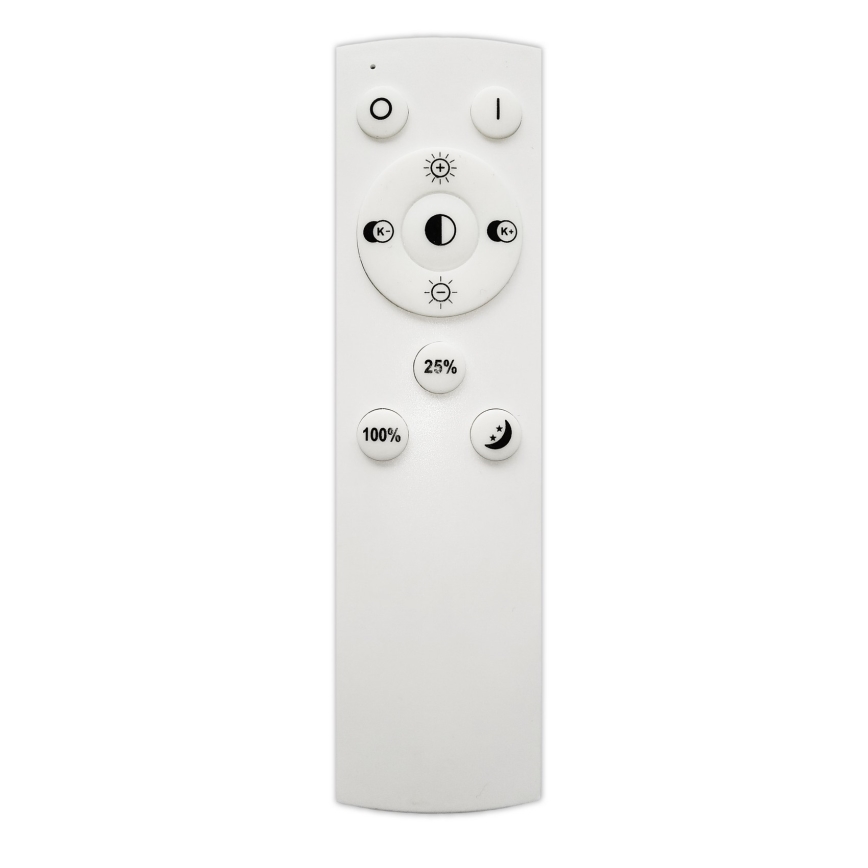 Top Light - Himmennettävä LED-kattokruunu johdossa LINE LED/30W/230V valkoinen + kauko-ohjaus
