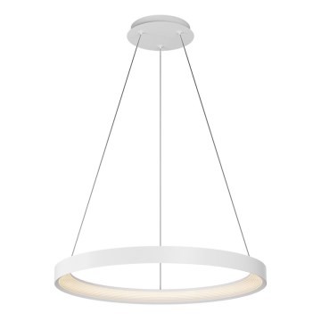 Top Light - Himmennettävä LED-kattokruunu johdossa ORBIT LED/40W/230V 3000-6500K halkaisija 50 cm valkoinen + kauko-ohjaus