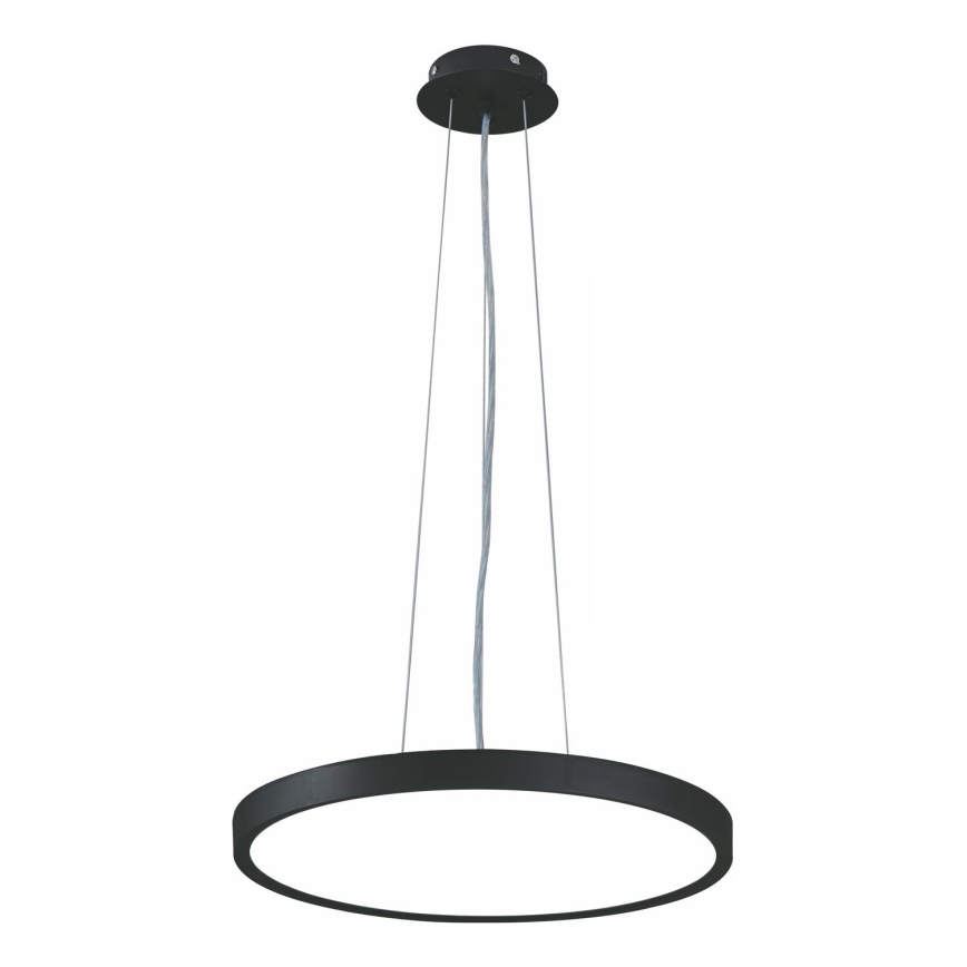 Top Light - Himmennettävä LED-kattokruunu johdossa REVIT LED/36W/230V 3000-6500K halkaisija 40 cm musta + kauko-ohjaus