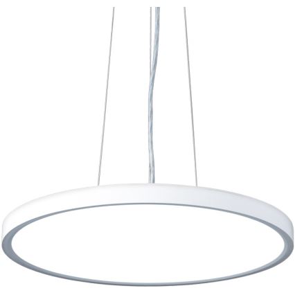 Top Light - Himmennettävä LED-kattokruunu johdossa REVIT LED/36W/230V 3000-6500K halkaisija 40 cm valkoinen + kauko-ohjaus