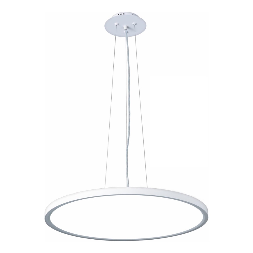 Top Light - Himmennettävä LED-kattokruunu johdossa REVIT LED/50W/230V 3000-6500K halkaisija 60 cm valkoinen + kauko-ohjaus