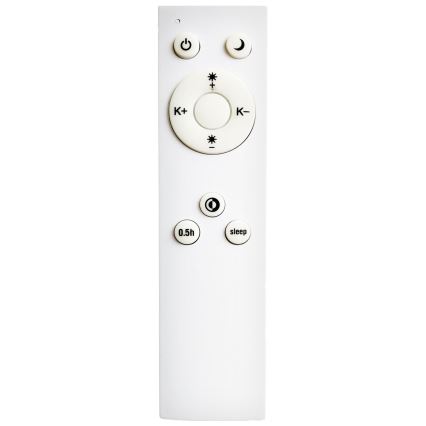 Top Light - Himmennettävä LED-kattokruunu johdossa REVIT LED/50W/230V 3000-6500K halkaisija 60 cm musta + kauko-ohjaus