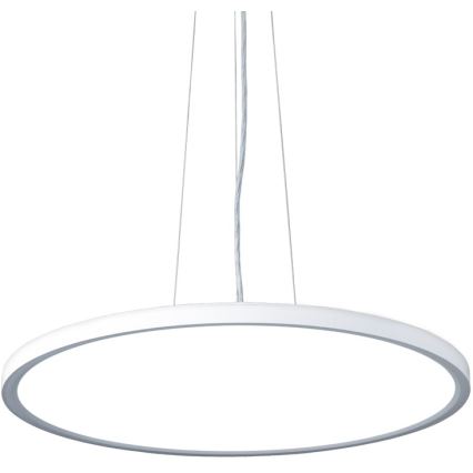 Top Light - Himmennettävä LED-kattokruunu johdossa REVIT LED/50W/230V 3000-6500K halkaisija 60 cm valkoinen + kauko-ohjaus