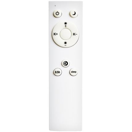 Top Light - Himmennettävä LED-kattokruunu johdossa SALERNO LED/60W/230V 3000-6500K halkaisija 60 cm musta + kauko-ohjaus