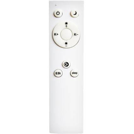 Top Light - Himmennettävä LED-kattokruunu johdossa SALERNO LED/60W/230V 3000-6500K halkaisija 60 cm valkoinen + kauko-ohjaus