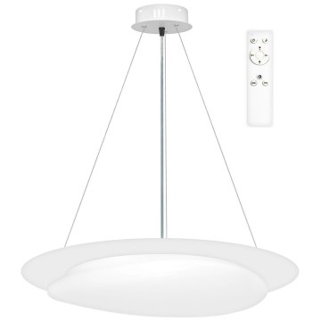 Top Light - Himmennettävä LED-kattokruunu johdossa STONE LED/51W/230V 3000-6500K + kauko-ohjaus