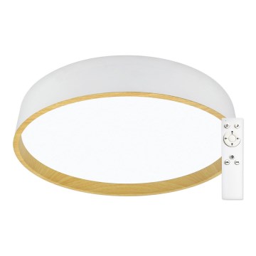 Top Light - Himmennettävä LED-kattovalaisin DEKOR LED/51W/230V halkaisija 40 cm 3000-6500K+ kauko-ohjaus