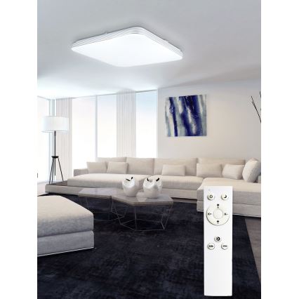 Top Light - Himmennettävä LED-kattovalaisin OCEAN LED/36W/230V 3000-6500K + kauko-ohjaus