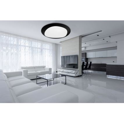 Top Light - Himmennettävä LED-kattovalaisin STONE LED/51W/230V 3000-6500K + kauko-ohjaus