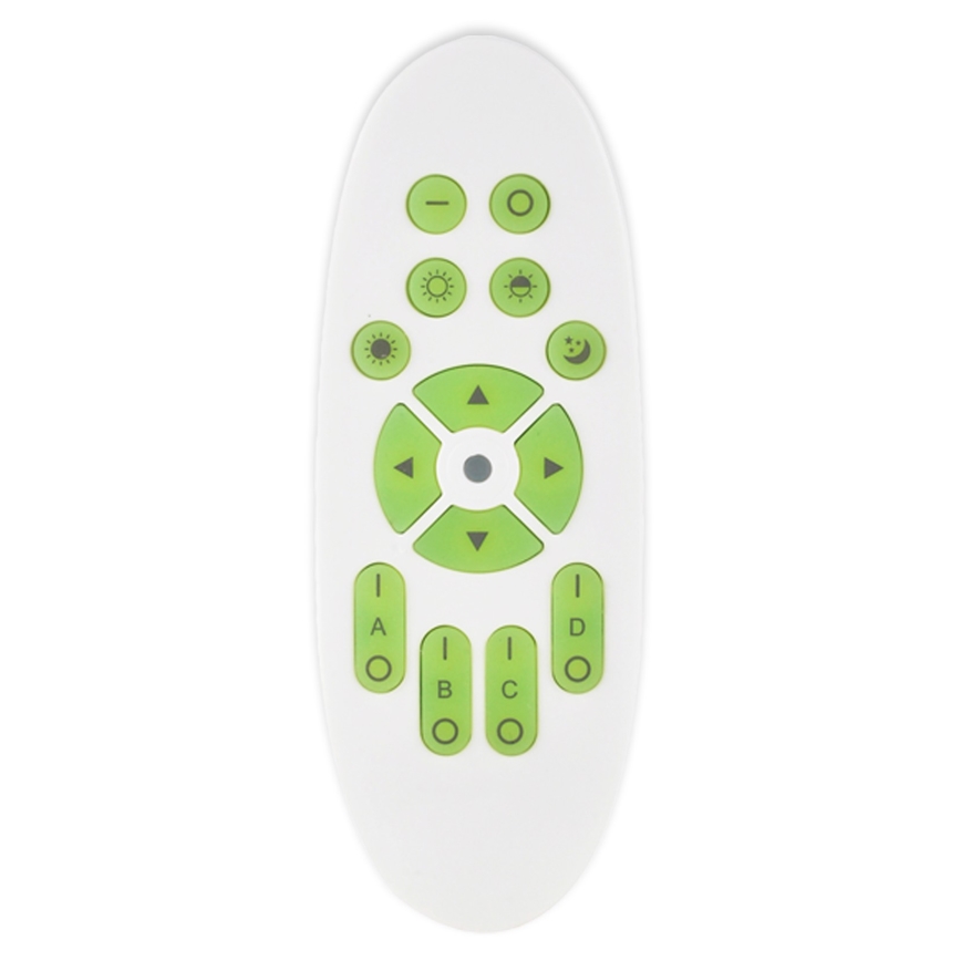 Top Light - Himmennettävä LED-kattovalaisin NORMAN LED/51W/230V halkaisija 39 cm valkoinen + kauko-ohjaus