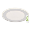 Top Light - Himmennettävä LED-kattovalaisin NORMAN LED/51W/230V halkaisija 39 cm valkoinen + kauko-ohjaus