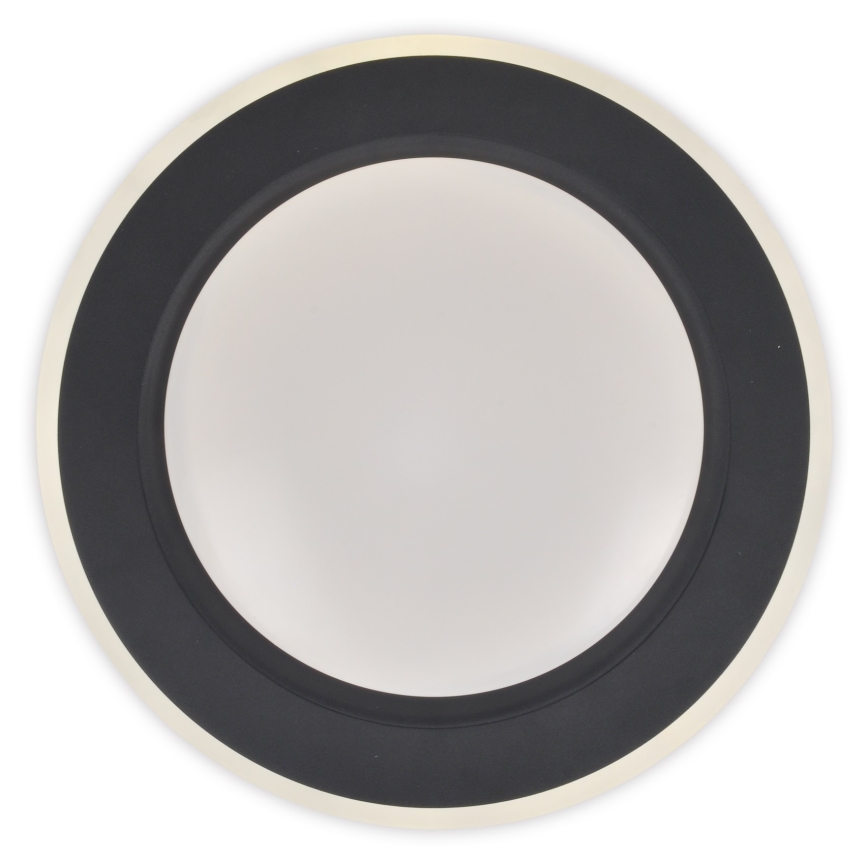 Top Light - Himmennettävä LED-kattovalaisin NORMAN LED/60W/230V halkaisija 49 cm musta + kauko-ohjaus