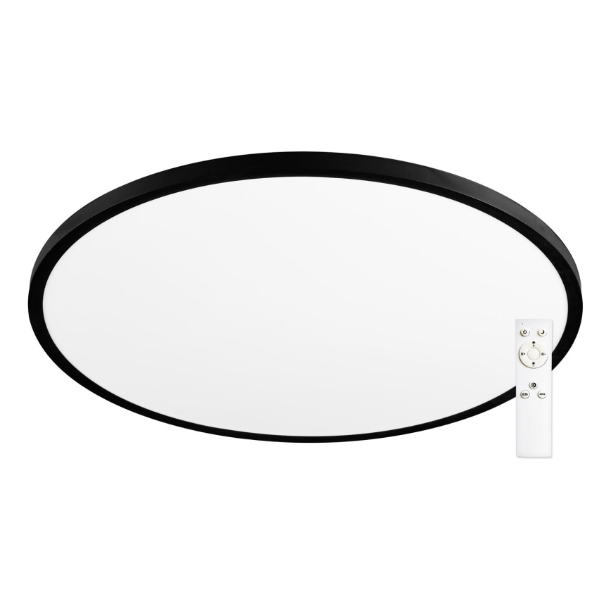 Top Light - Himmennettävä LED-kattovalaisin REVIT LED/70W/230V 3000-6500K halkaisija 75 cm musta + kauko-ohjaus