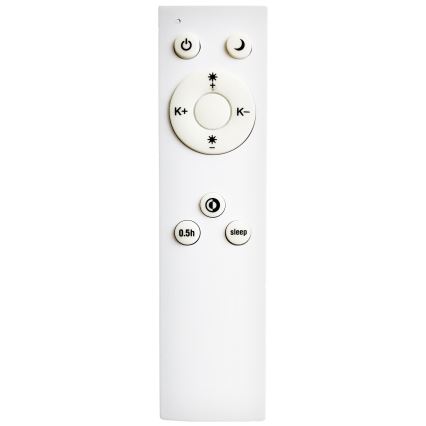 Top Light - Himmennettävä LED-kattovalaisin REVIT LED/70W/230V 3000-6500K halkaisija 75 cm musta + kauko-ohjaus