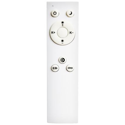 Top Light - Himmennettävä LED-kattovalaisin REVIT LED/70W/230V 3000-6500K halkaisija 75 cm valkoinen + kauko-ohjaus