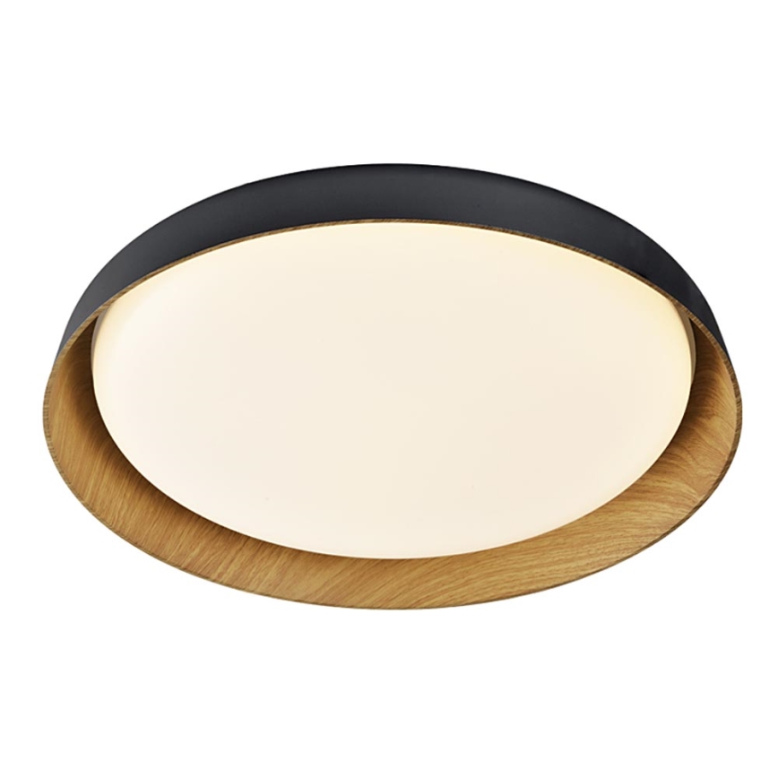 Top Light - Himmennettävä LED-kattovalaisin SATELLITE LED/36W/230V 3000-6500K halkaisija 43 cm musta/ruskea + kauko-ohjaus