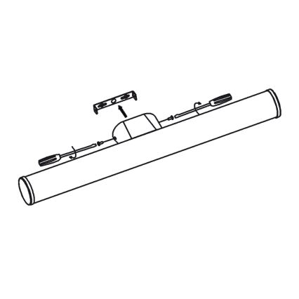 Top Light - Kylpyhuoneen LED-peilivalo MADEIRA LED/15W/230V 60 cm IP44