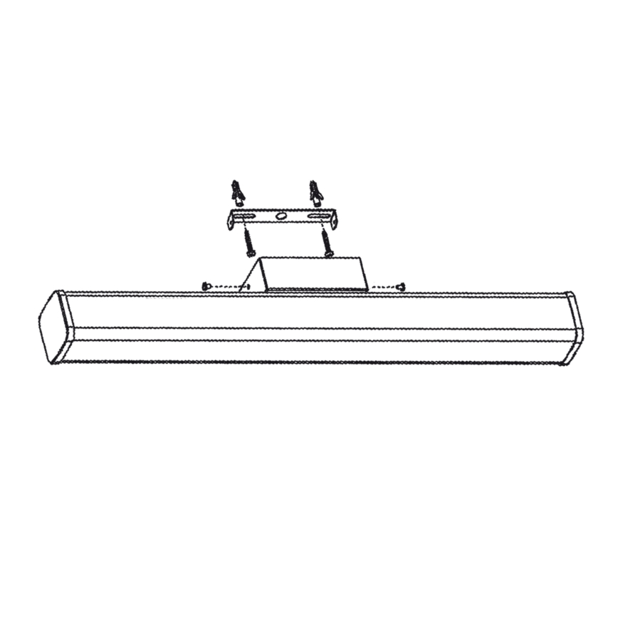 Top Light - Kylpyhuoneen LED-peilivalo MADEIRA LED/15W/230V 60 cm IP44