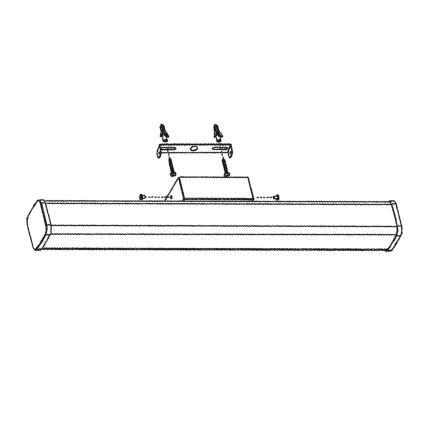 Top Light - Kylpyhuoneen LED-peilivalo MADEIRA LED/8W/230V 40 cm IP44