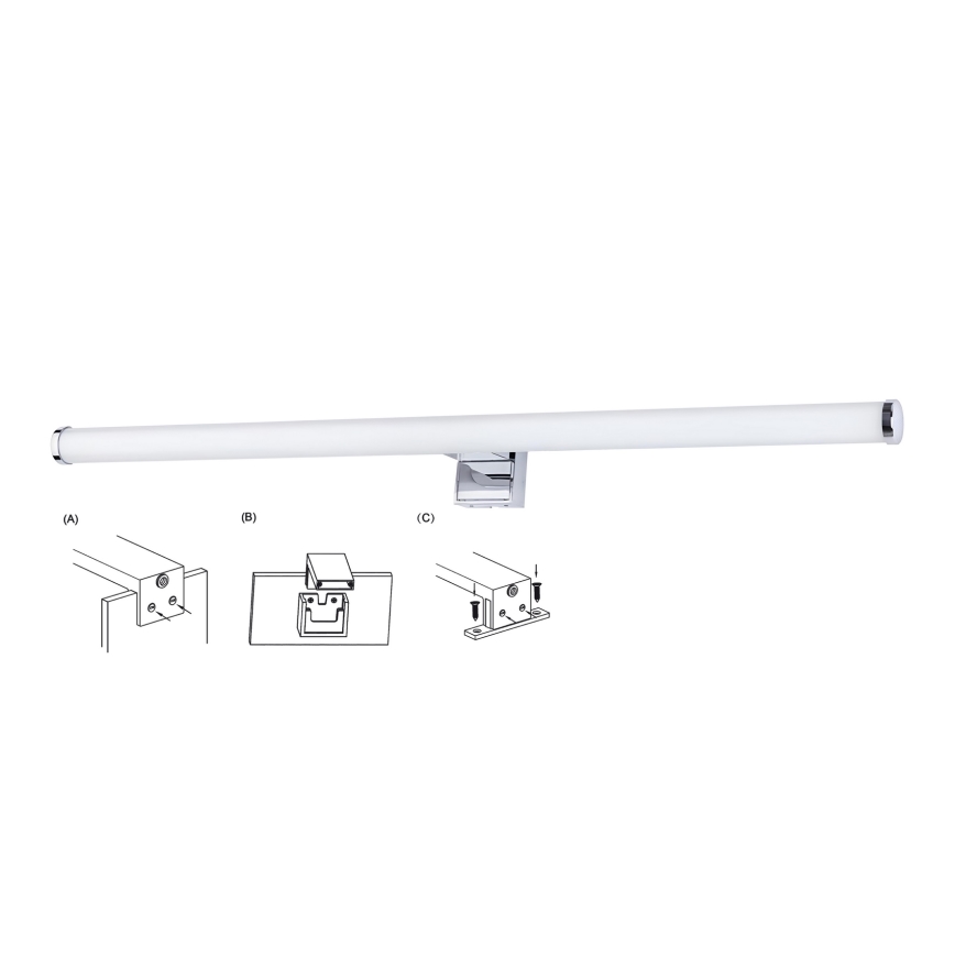 Top Light - Kylpyhuoneen LED-peilivalo OREGON LED/9W/230V 60 cm IP44