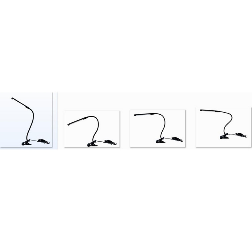 Top Light Lara C - LED-himmennyslamppu pidikkeellä LARA USB LED/5W/230V