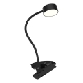Top Light - LED Himennettävä kosketuspöytälamppu, jossa klipsi BELLA LED/4,8W/5V 3000-6500K musta