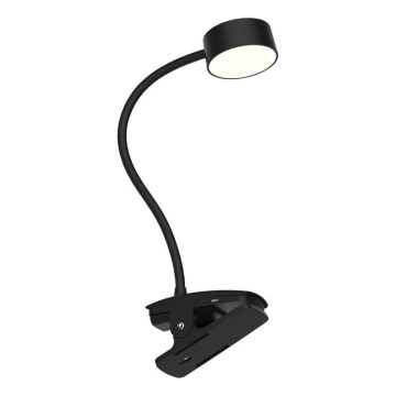 Top Light - LED Himennettävä kosketuspöytälamppu, jossa klipsi BELLA LED/4,8W/5V 3000-6500K musta